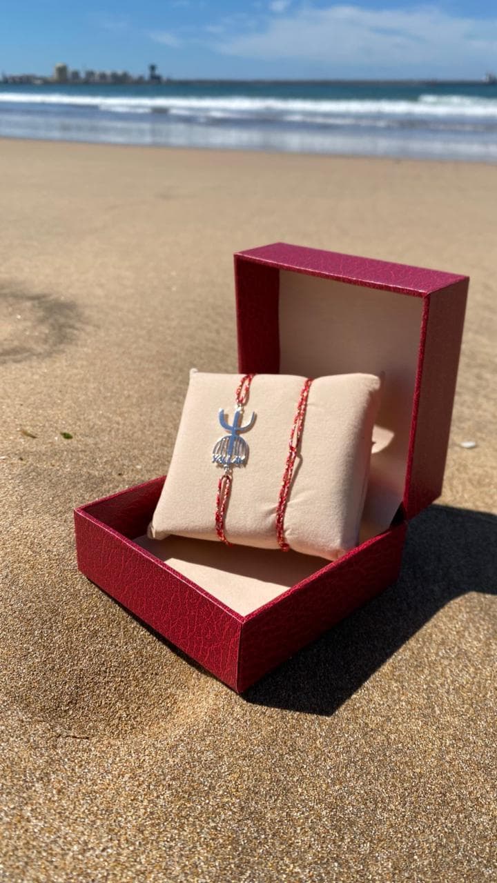 Bracelet Yallah — Cordon Rouge