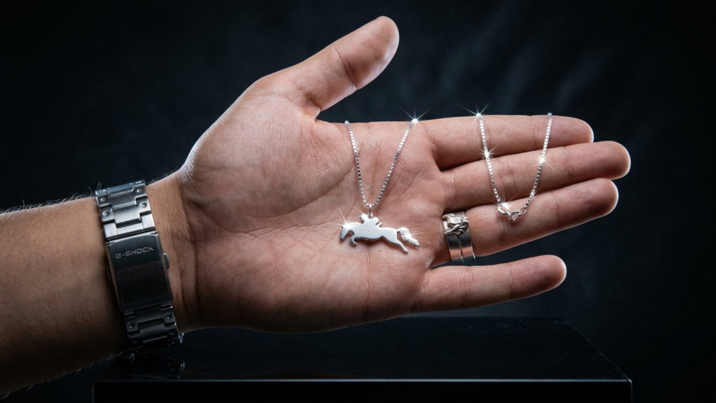 Pendentif Jumping Rider